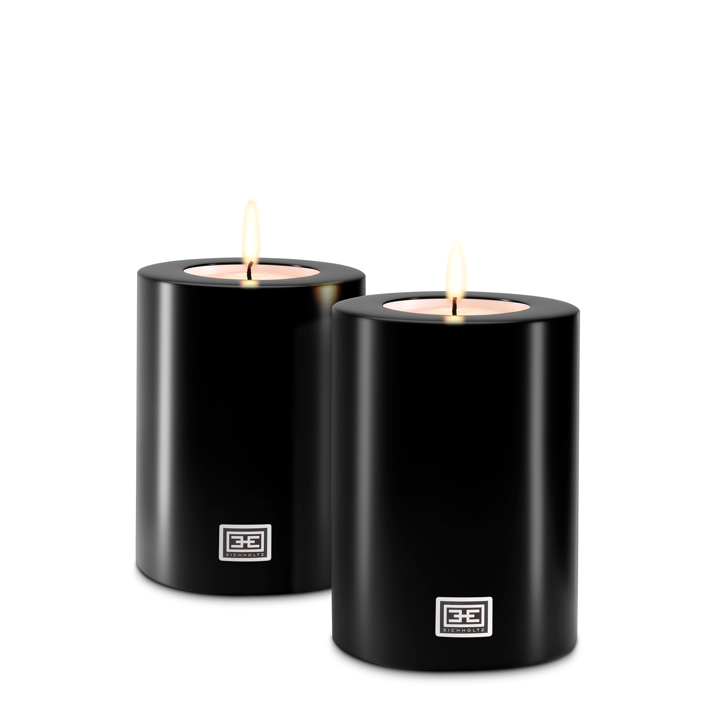 Artificial Candle ø 10 x H. 15 cm  Set Of 2 *EXPO