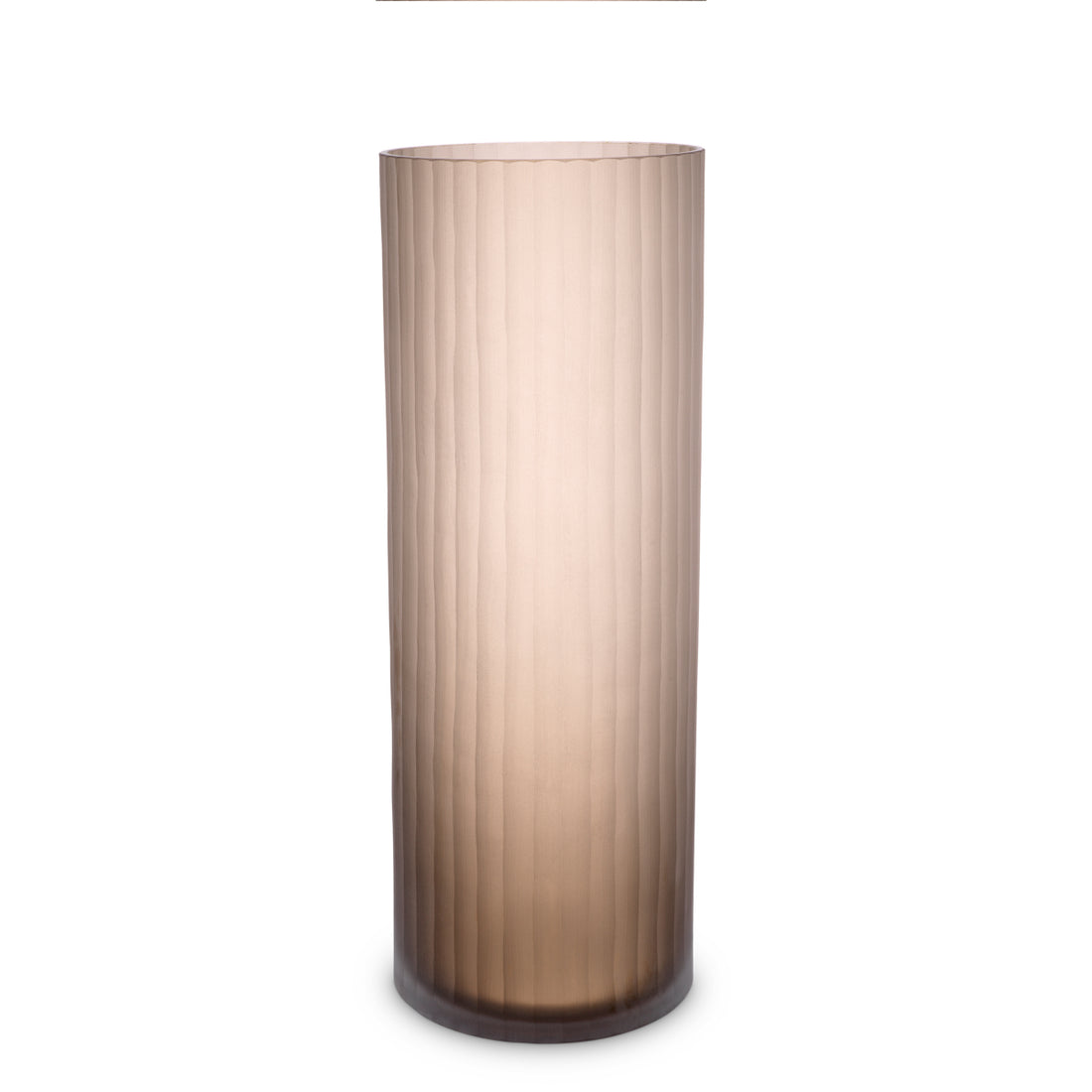 Vase Haight M frosted brown