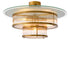 Ceiling Lamp Frederic antique brass finish