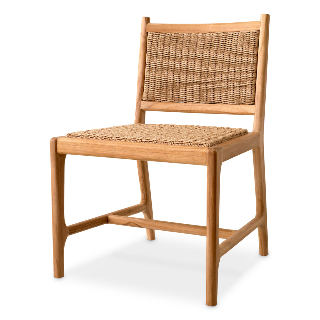 Outdoor Dining Chair Pivetti natural teak