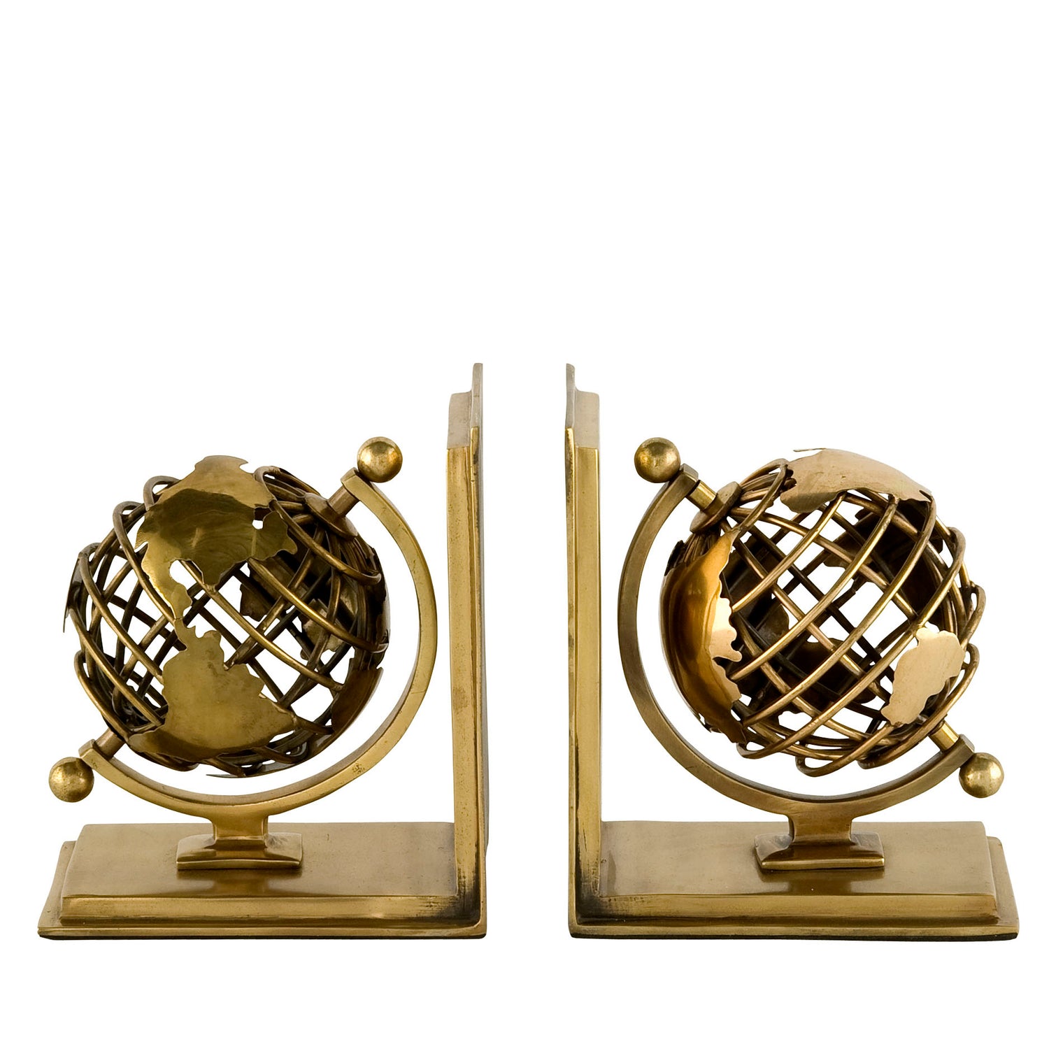 Bookend Globe Set Of 2