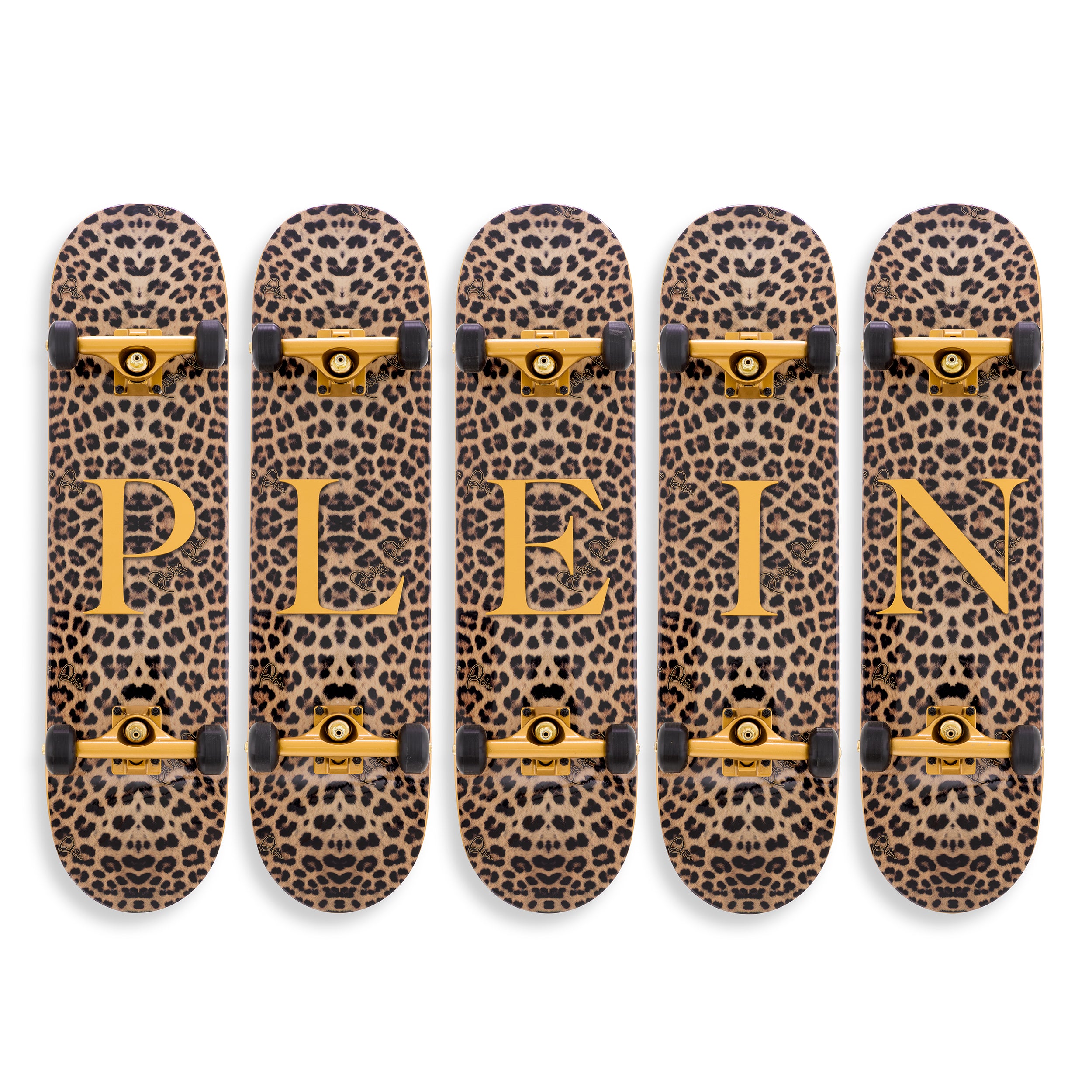 Skateboard Leopard PLEIN Set  5