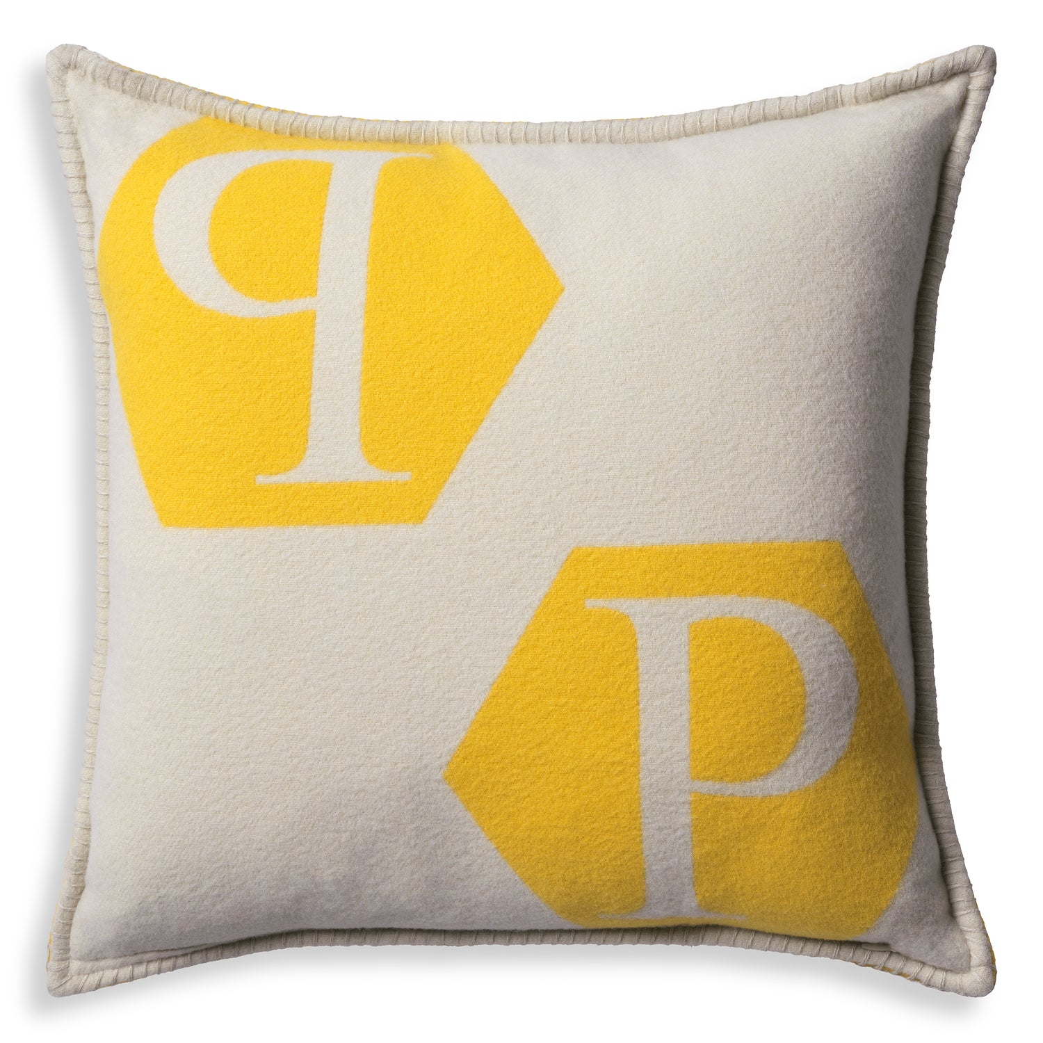 Cushion PP  Yellow 45 x 45